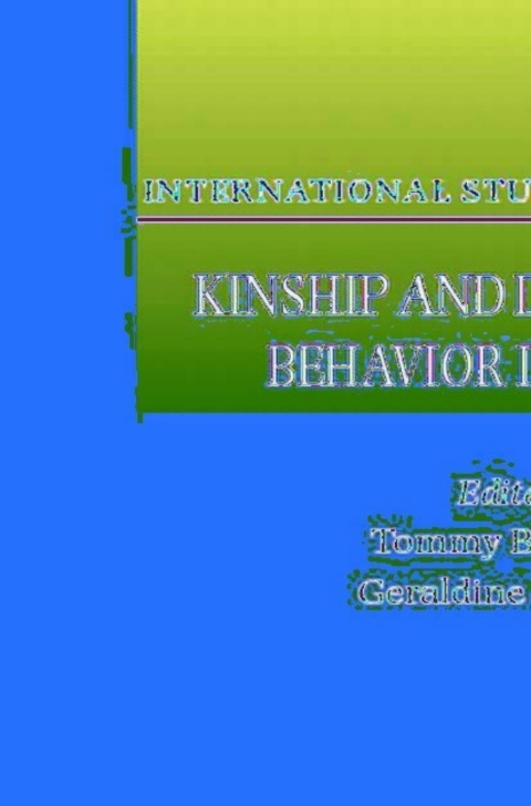 Cover image for book Kinship and Demographic Behavior in the Past