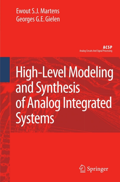 Cover image for book High-Level Modeling and Synthesis of Analog Integrated Systems