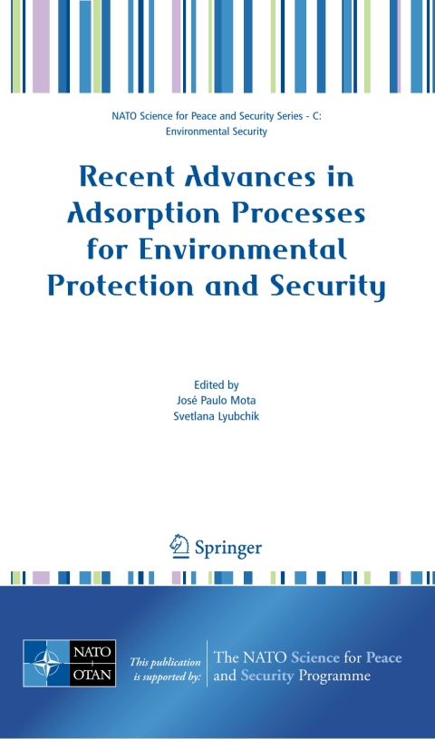 Cover image for book Recent Advances in Adsorption Processes for Environmental Protection and Security