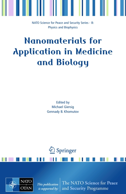 Cover image for book Nanomaterials for Application in Medicine and Biology