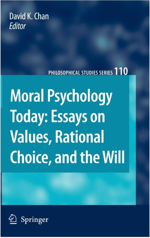 Cover image for book Moral Psychology Today