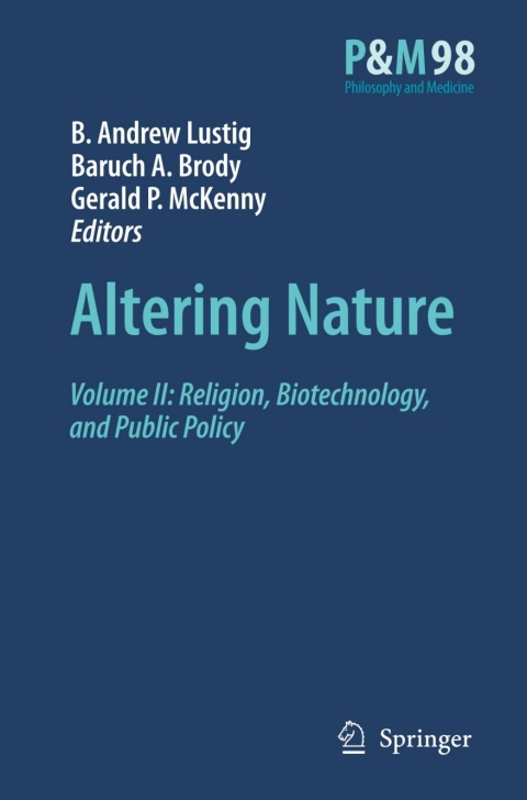 Cover image for book Altering Nature