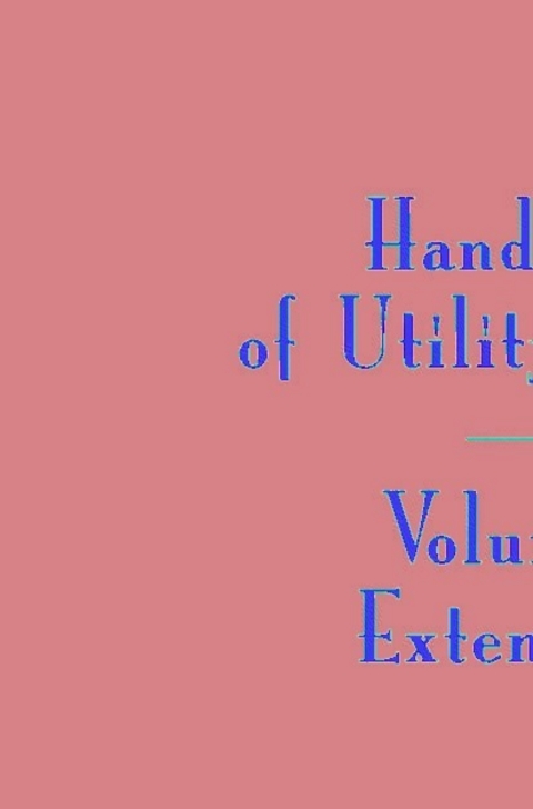 Cover image for book Handbook of Utility Theory