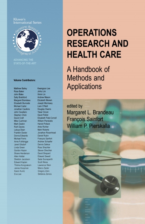 Cover image for book Operations Research and Health Care