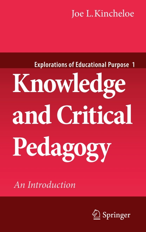 Cover image for book Knowledge and Critical Pedagogy