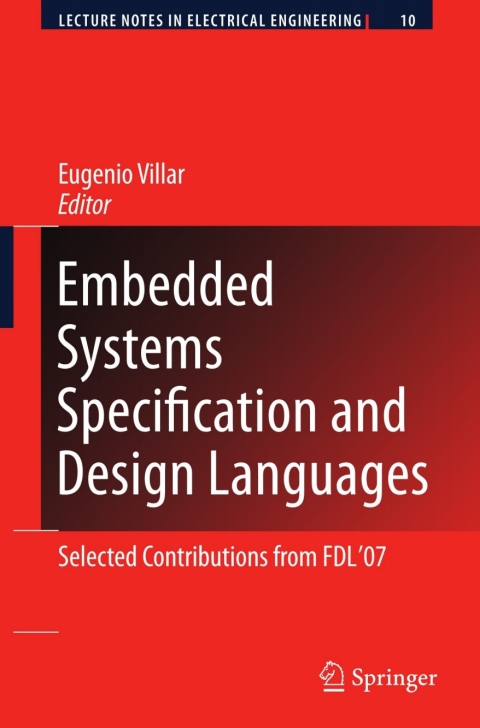Cover image for book Embedded Systems Specification and Design Languages