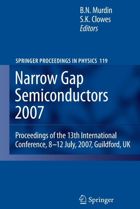 Cover image for book Narrow Gap Semiconductors 2007