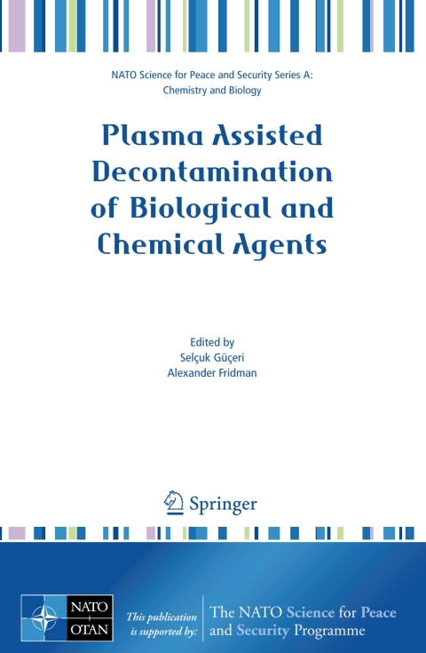 Cover image for book Plasma Assisted Decontamination of Biological and Chemical Agents