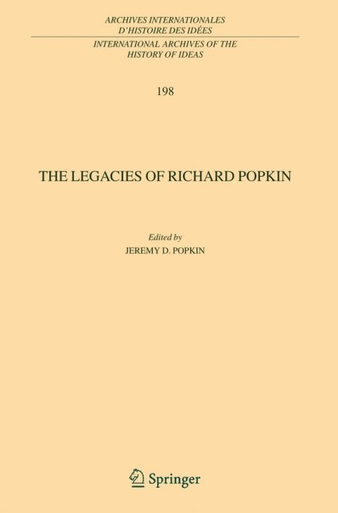 Cover image for book The Legacies of Richard Popkin