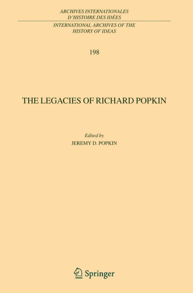 The Legacies of Richard Popkin