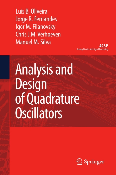Cover image for book Analysis and Design of Quadrature Oscillators