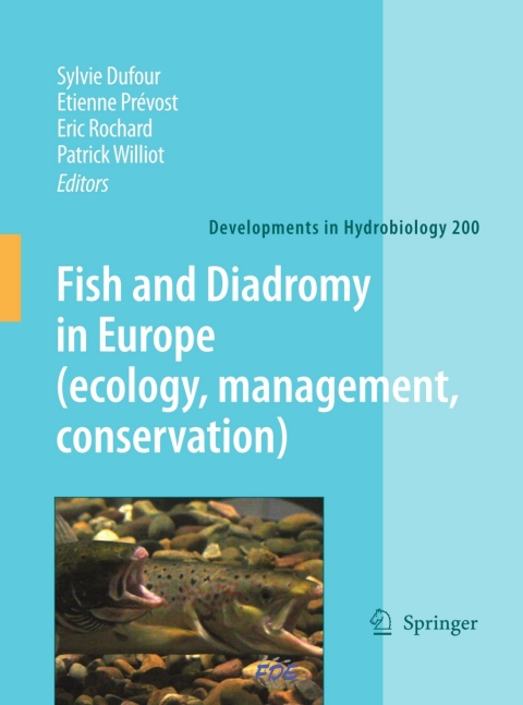 Cover image for book Fish and Diadromy in Europe (ecology, management, conservation)
