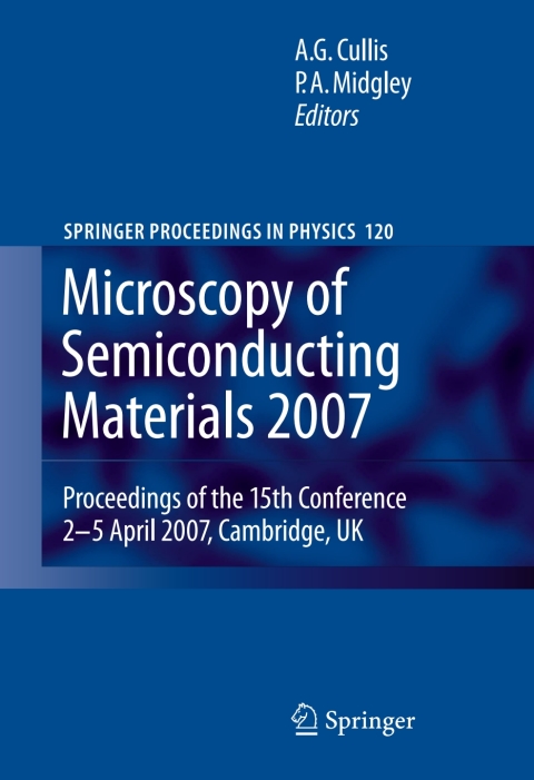 Cover image for book Microscopy of Semiconducting Materials 2007