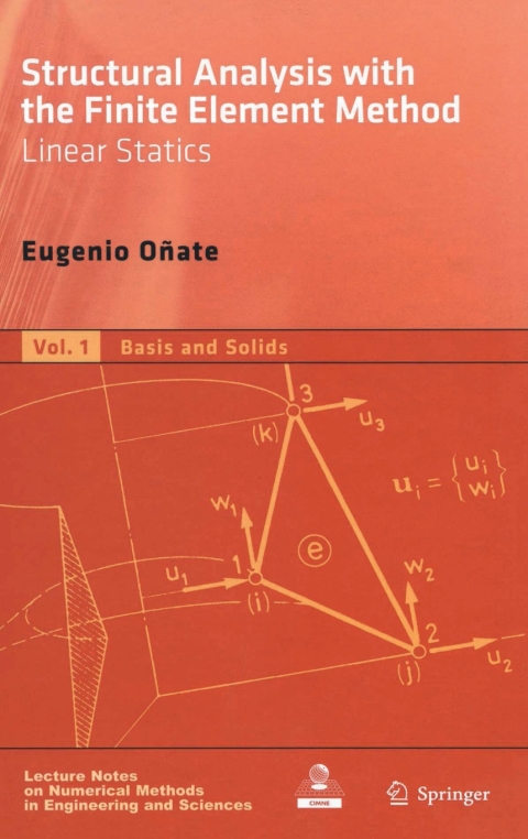 Cover image for book Structural Analysis with the Finite Element Method. Linear Statics