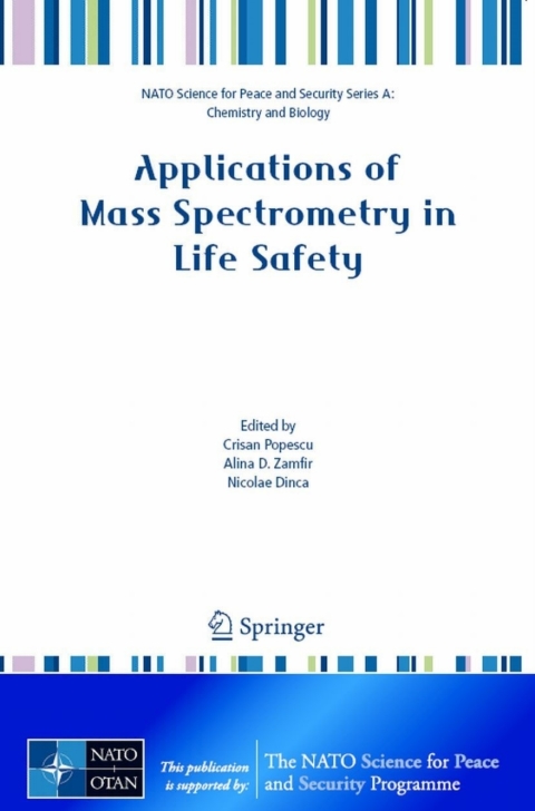 Cover image for book Applications of Mass Spectrometry in Life Safety