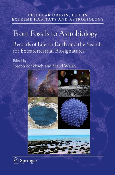 Cover image for book From Fossils to Astrobiology