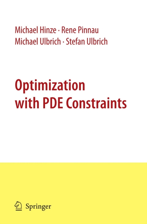 Cover image for book Optimization with PDE Constraints