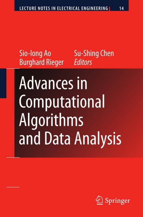 Cover image for book Advances in Computational Algorithms and Data Analysis