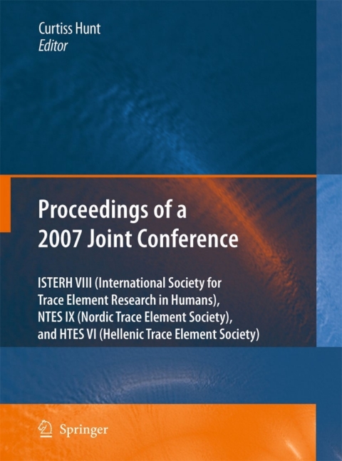 Cover image for book Proceedings of the VIIIth Conference of the International Society for Trace Element Research in Humans (ISTERH), the IXth Conference of the Nordic Trace Element Society (NTES), and the VIth Conference of the Hellenic Trace Element Society (HTES), 200