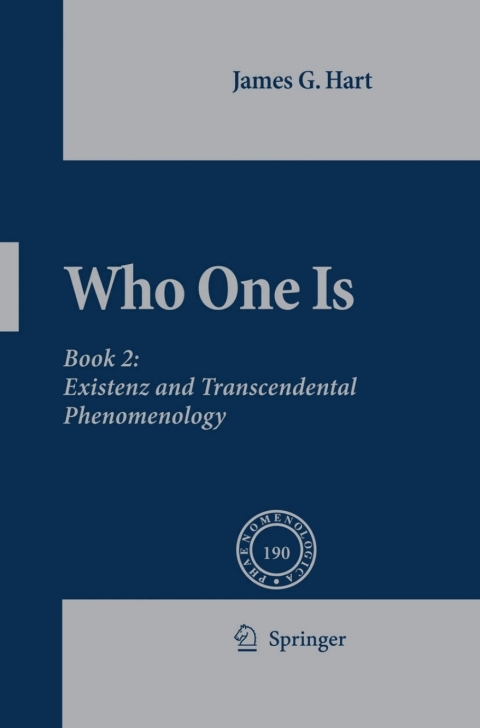 Cover image for book Who One Is