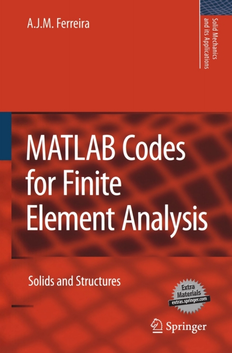 Cover image for book MATLAB Codes for Finite Element Analysis