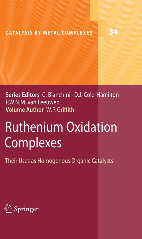 Cover image for book Ruthenium Oxidation Complexes