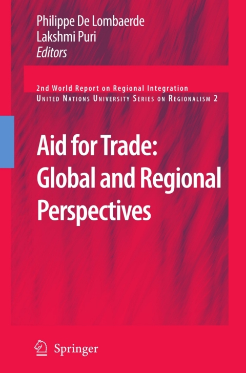 Cover image for book Aid for Trade: Global and Regional Perspectives