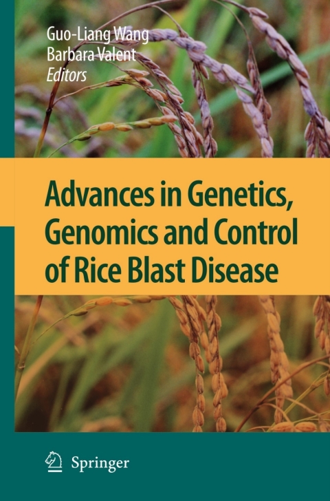 Cover image for book Advances in Genetics, Genomics and Control of Rice Blast Disease