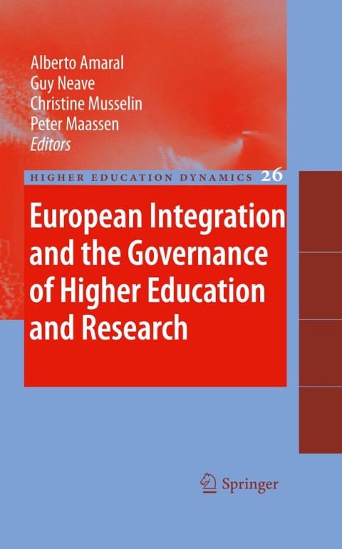 Cover image for book European Integration and the Governance of Higher Education and Research