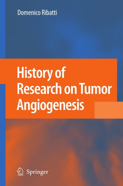 Cover image for book History of Research on Tumor Angiogenesis