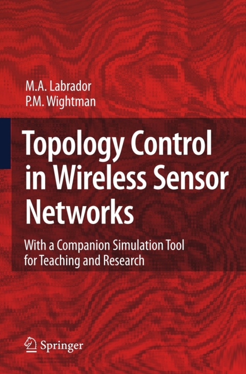 Cover image for book Topology Control in Wireless Sensor Networks
