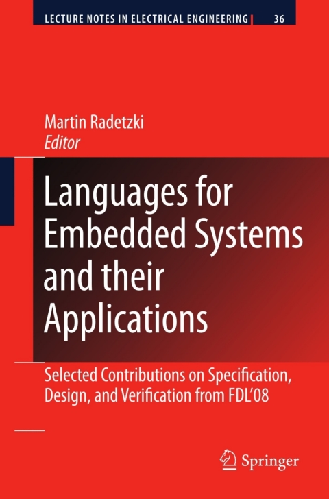 Cover image for book Languages for Embedded Systems and their Applications
