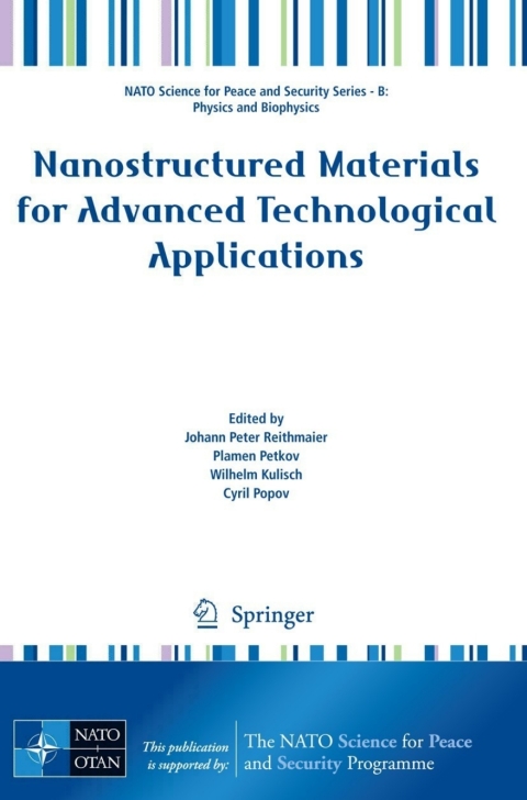 Cover image for book Nanostructured Materials for Advanced Technological Applications