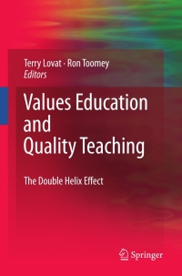 Cover image: Values Education and Quality Teaching 9781402099618