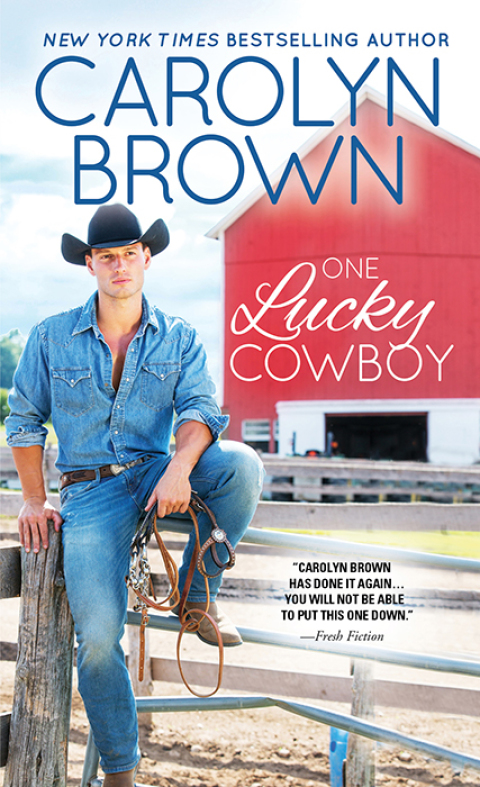 Cover image for book One Lucky Cowboy
