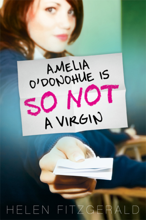 Cover image for book Amelia O'Donohue Is So Not a Virgin