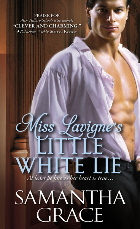 Cover image for book Miss Lavigne's Little White Lie