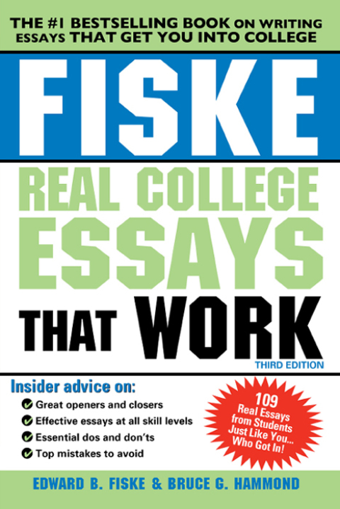 Cover image for book Fiske Real College Essays that Work
