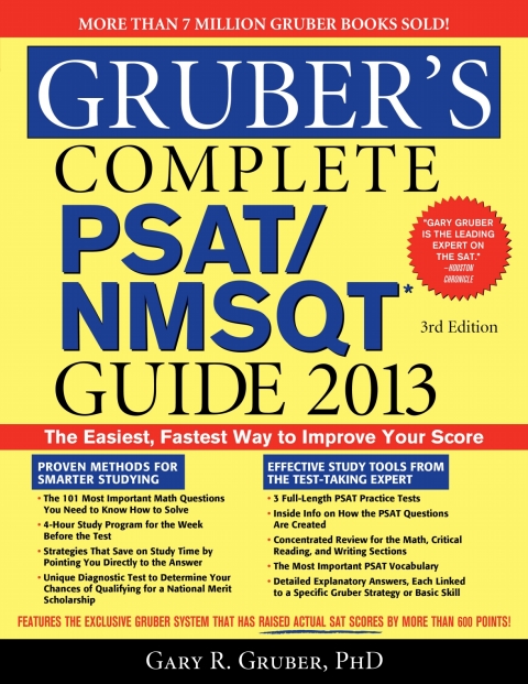 Cover image for book Gruber's Complete PSAT/NMSQT Guide 2013