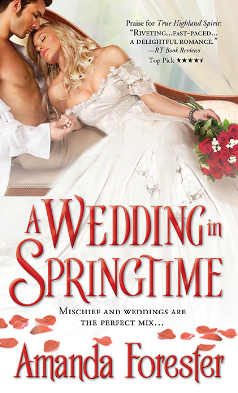 Cover image for book A Wedding in Springtime