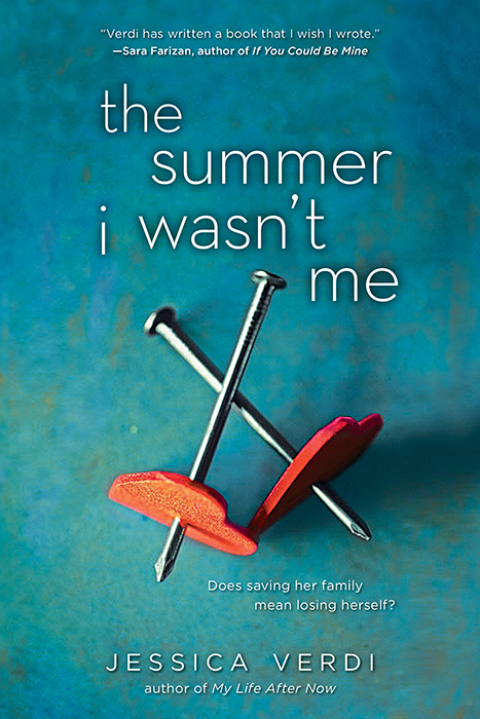 Cover image for book The Summer I Wasn't Me
