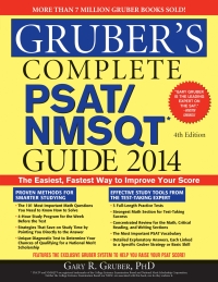 Cover image: Gruber's Complete PSAT/NMSQT Guide 2014 4th edition 9781402279768