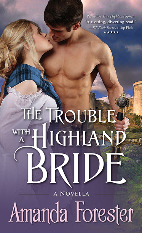 Cover image for book The Trouble with a Highland Bride