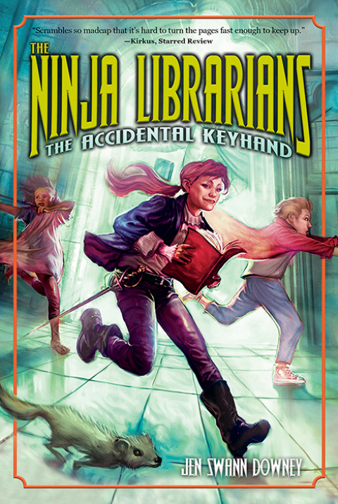 Cover image for book The Ninja Librarians: The Accidental Keyhand