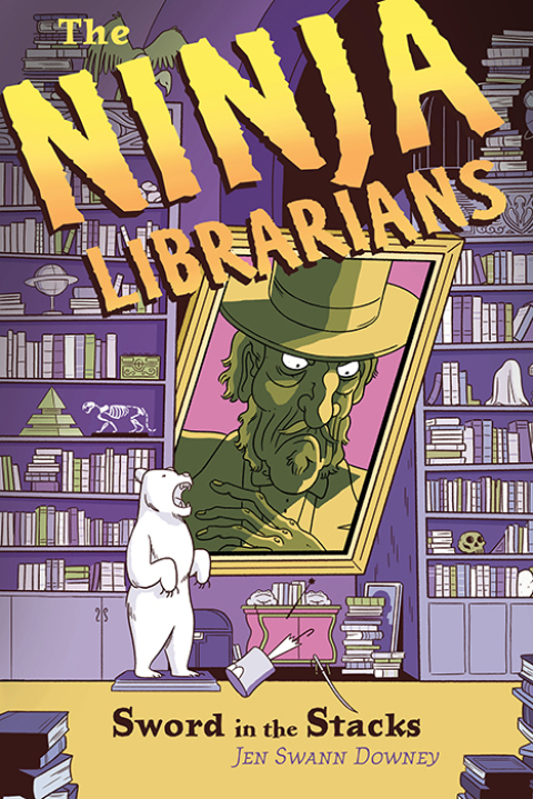 Cover image for book The Ninja Librarians: Sword in the Stacks