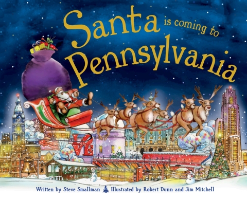 Cover image for book Santa Is Coming to Pennsylvania