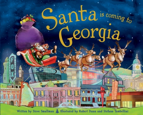 Cover image for book Santa Is Coming to Georgia