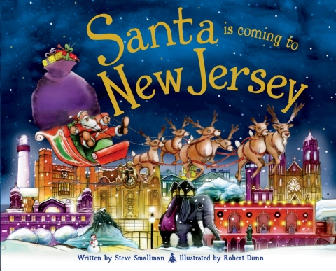Cover image for book Santa Is Coming to New Jersey