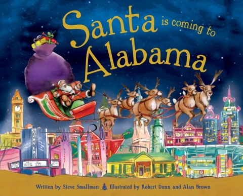 Cover image for book Santa Is Coming to Alabama