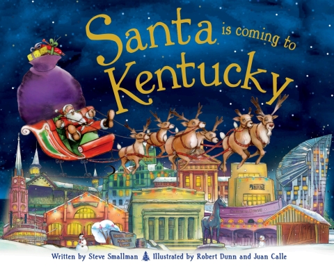 Cover image for book Santa Is Coming to Kentucky